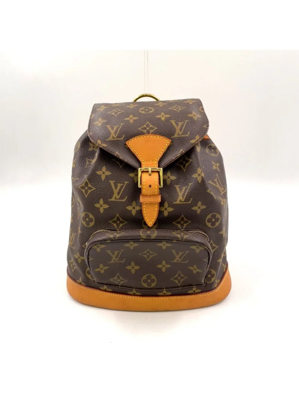 Louis Vuitton Montsouris MM Monogram Leather Backpack